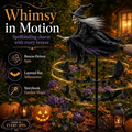 The Enchanted Witch Garden Wind Spinner