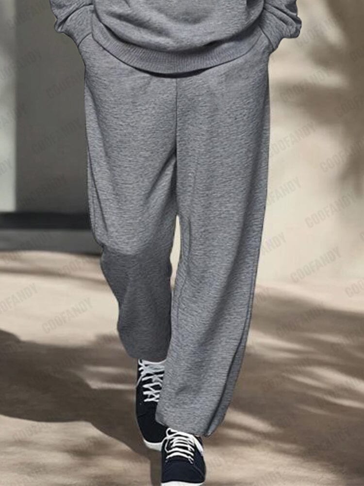 Athleisure Stehkragen Zweiteiler