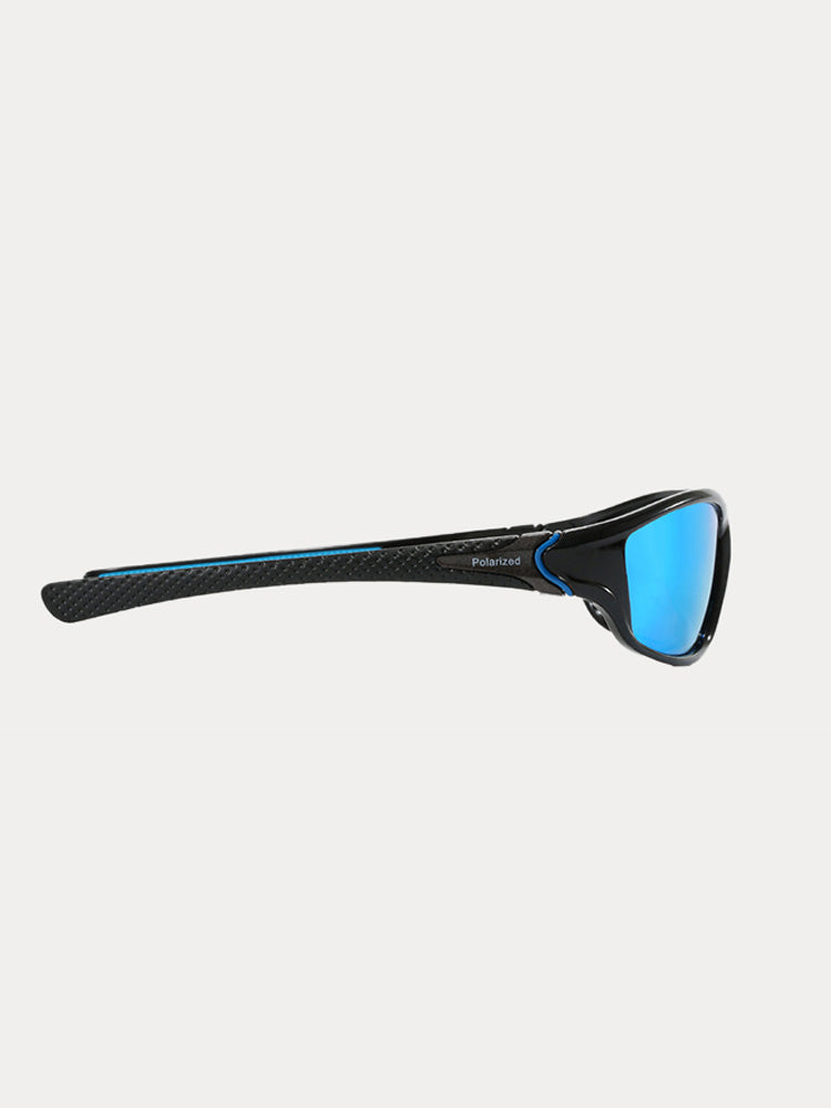 Rechteckige Sport-Sonnenbrille für Outdoor-Radfahren, polarisiert
