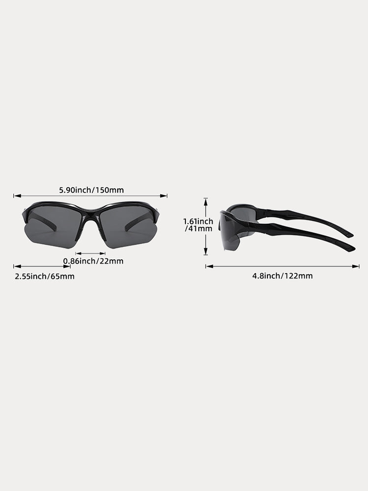 Stilvolle, UV-geschützte, polarisierte Sportsonnenbrille