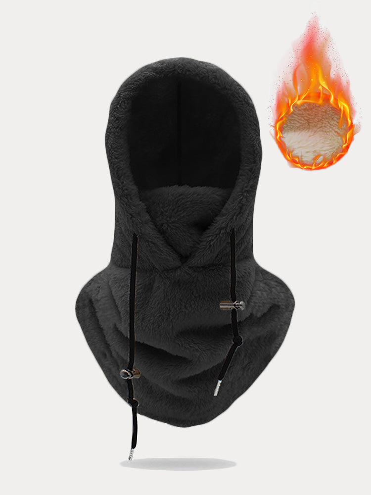 Thermo-Fleece Sturmhaube Skimaske Gesichtsbedeckung Schal