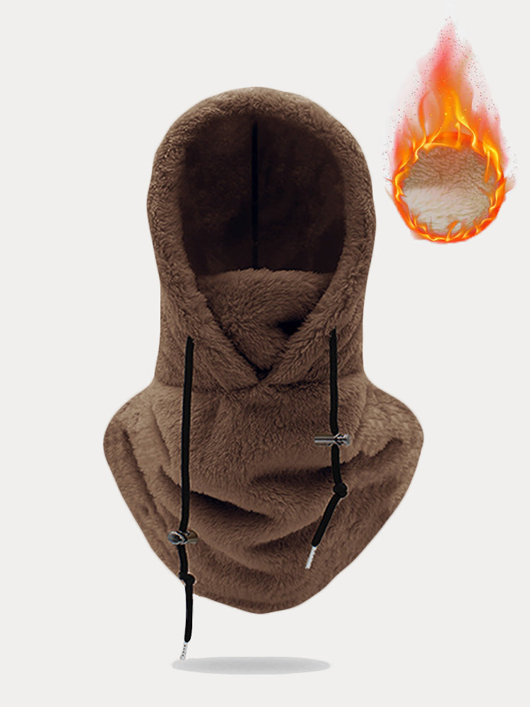 Thermo-Fleece Sturmhaube Skimaske Gesichtsbedeckung Schal