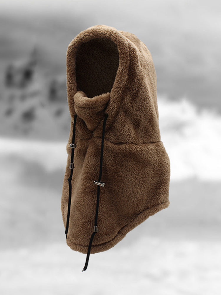 Thermo-Fleece Sturmhaube Skimaske Gesichtsbedeckung Schal