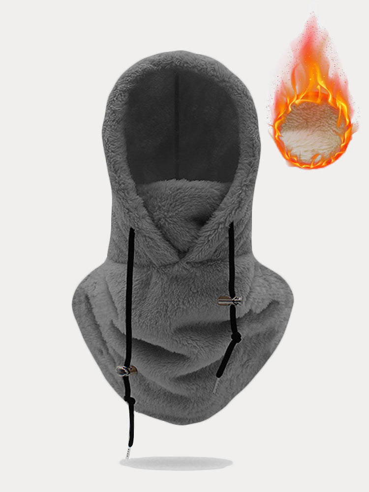 Thermo-Fleece Sturmhaube Skimaske Gesichtsbedeckung Schal