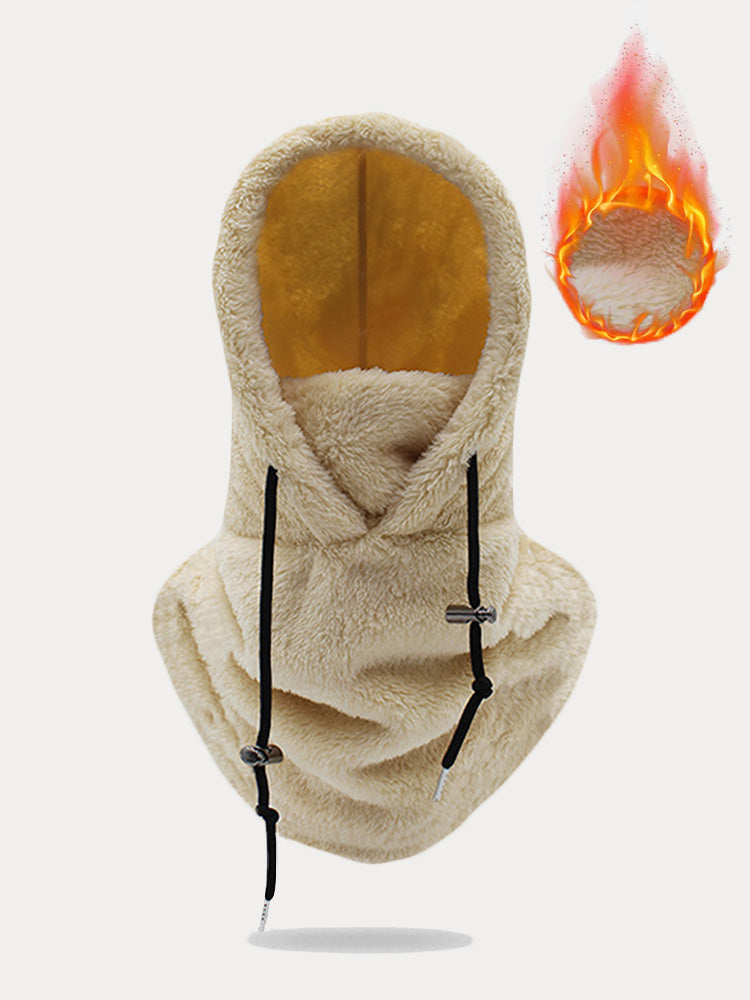 Thermo-Fleece Sturmhaube Skimaske Gesichtsbedeckung Schal