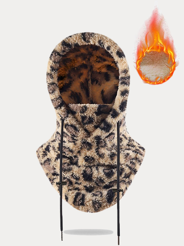 Thermo-Fleece Sturmhaube Skimaske Gesichtsbedeckung Schal