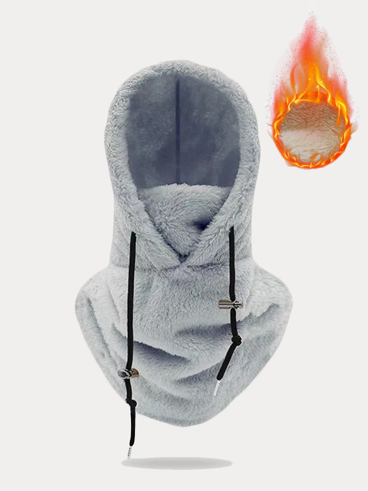 Thermo-Fleece Sturmhaube Skimaske Gesichtsbedeckung Schal