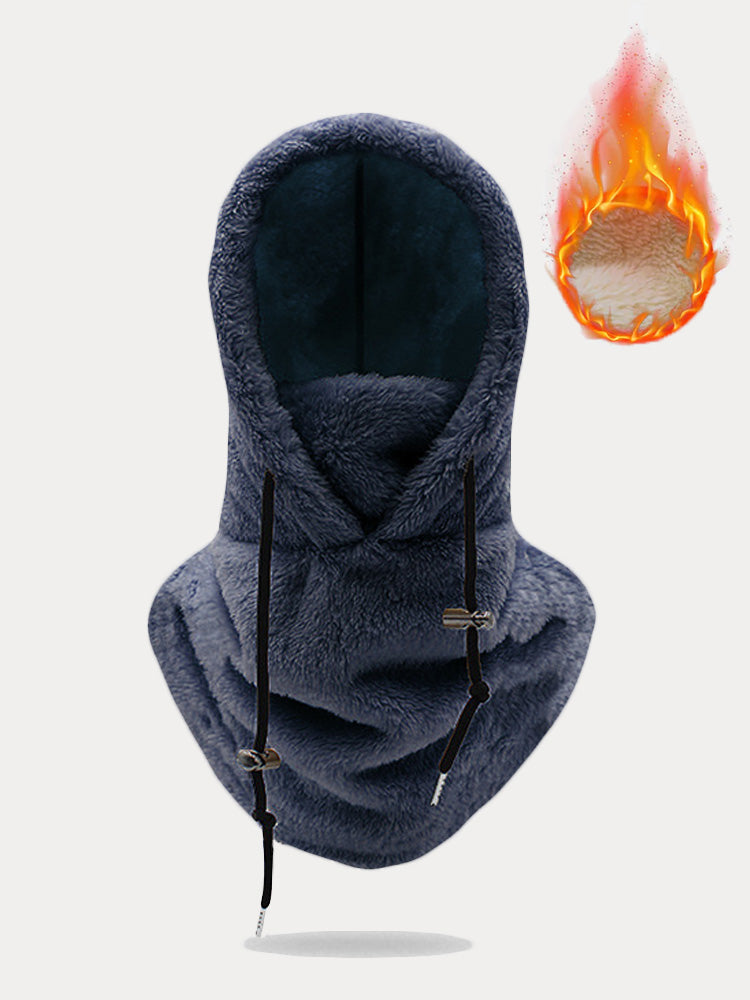 Thermo-Fleece Sturmhaube Skimaske Gesichtsbedeckung Schal