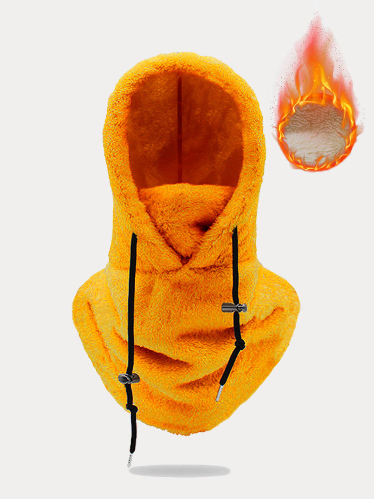 Thermo-Fleece Sturmhaube Skimaske Gesichtsbedeckung Schal