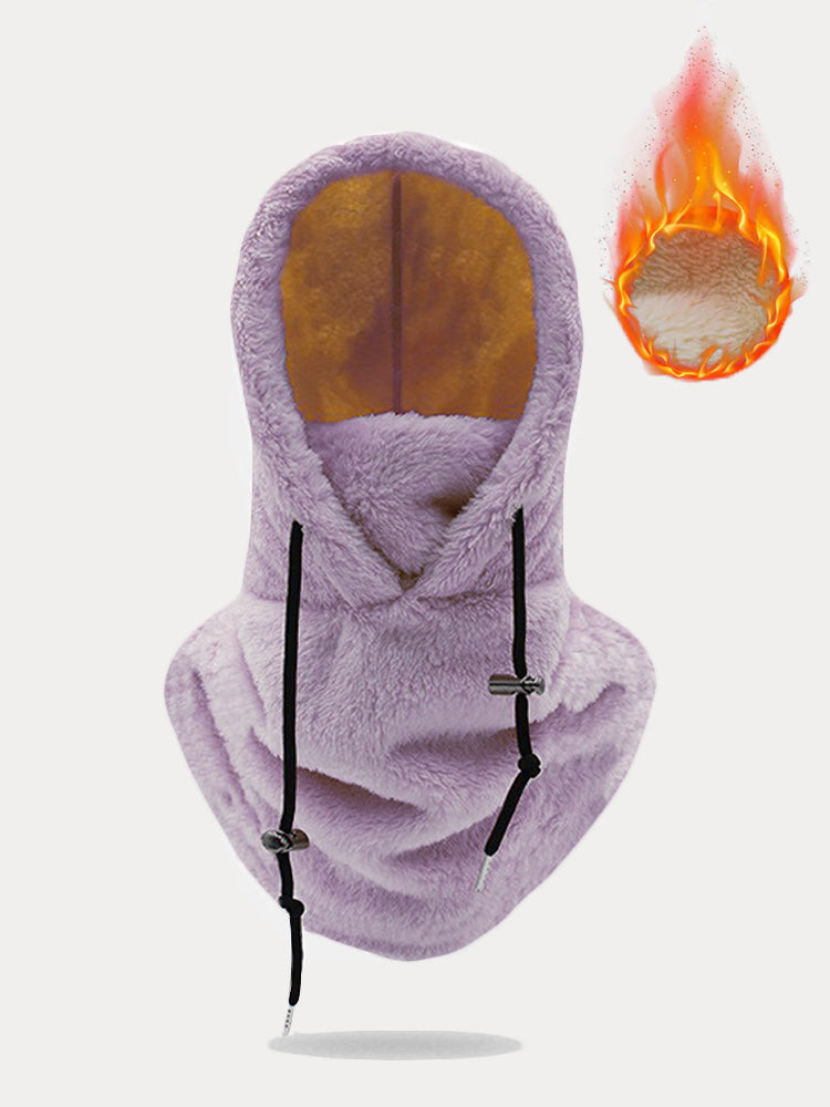 Thermo-Fleece Sturmhaube Skimaske Gesichtsbedeckung Schal