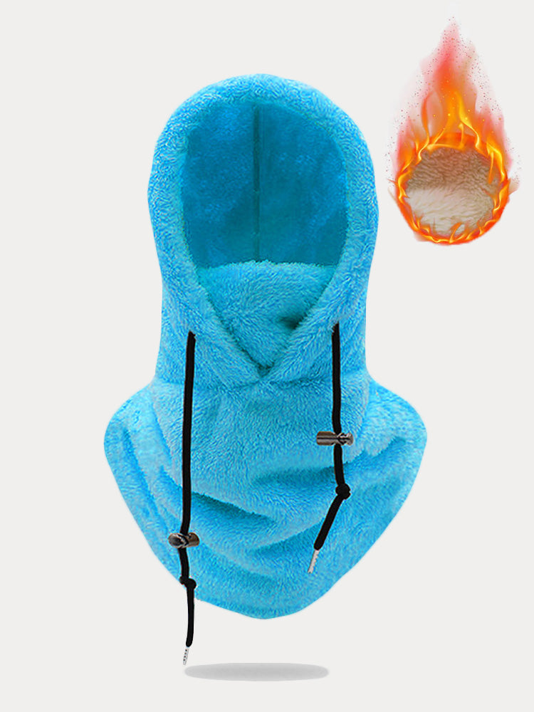 Thermo-Fleece Sturmhaube Skimaske Gesichtsbedeckung Schal