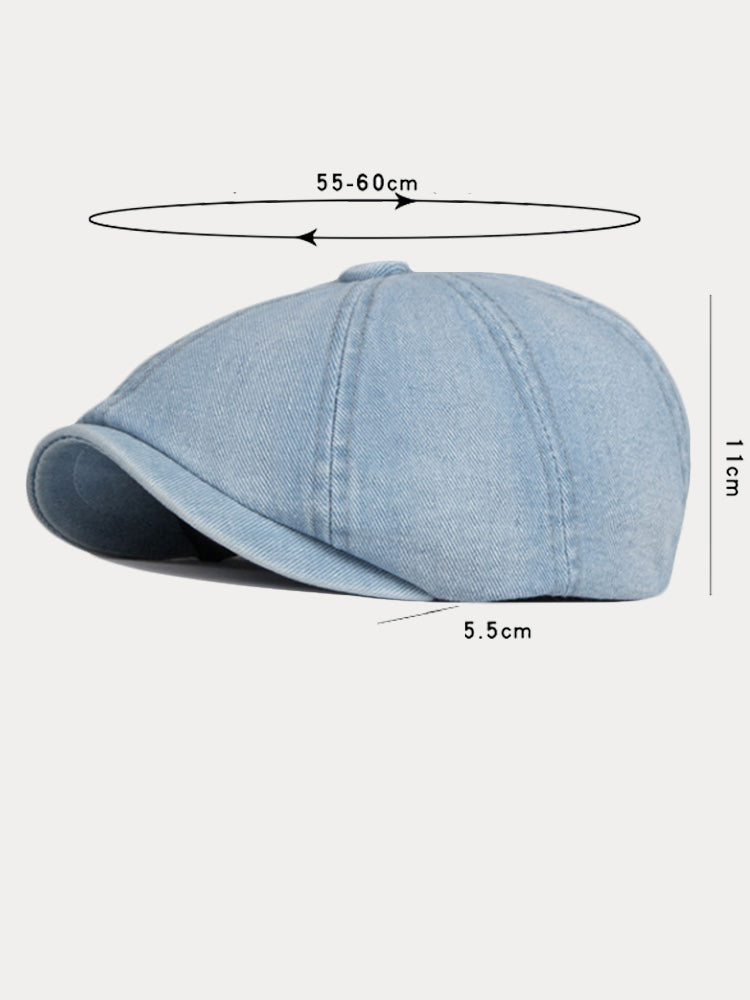 Ästhetische Jeans-Schirmmütze
