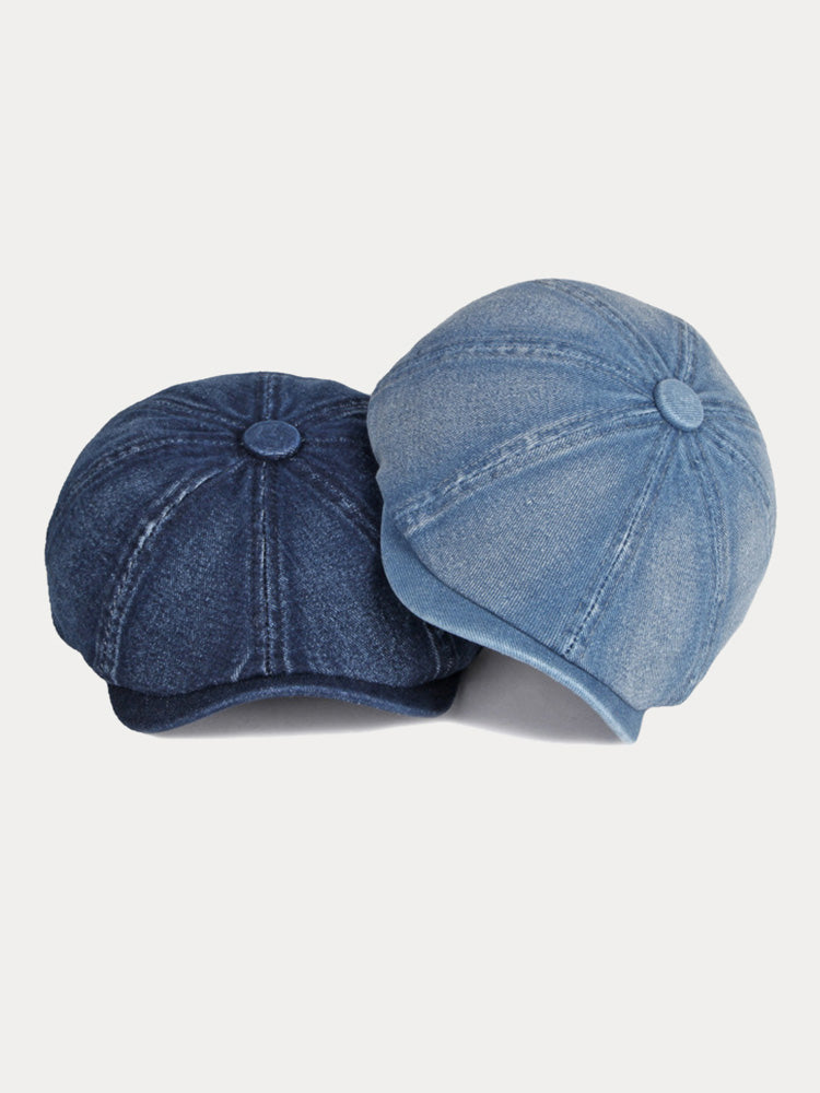 Ästhetische Jeans-Schirmmütze