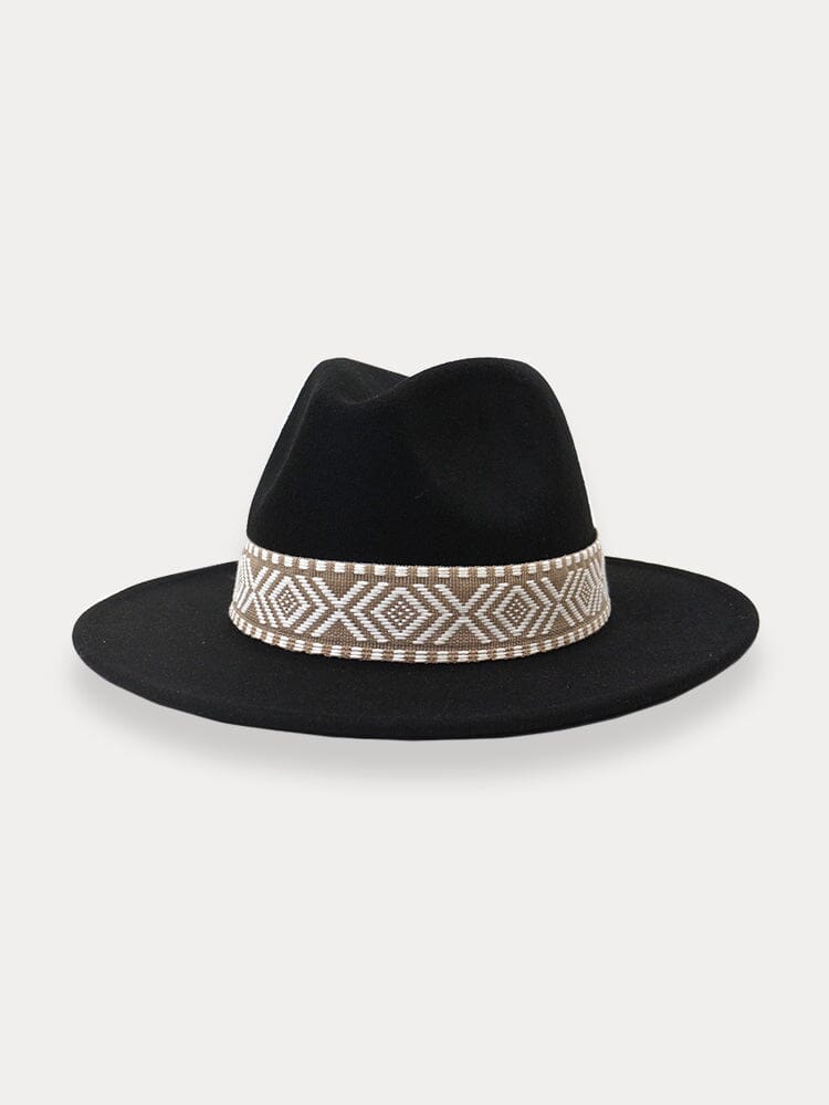 Fedora mit abnehmbarem Band