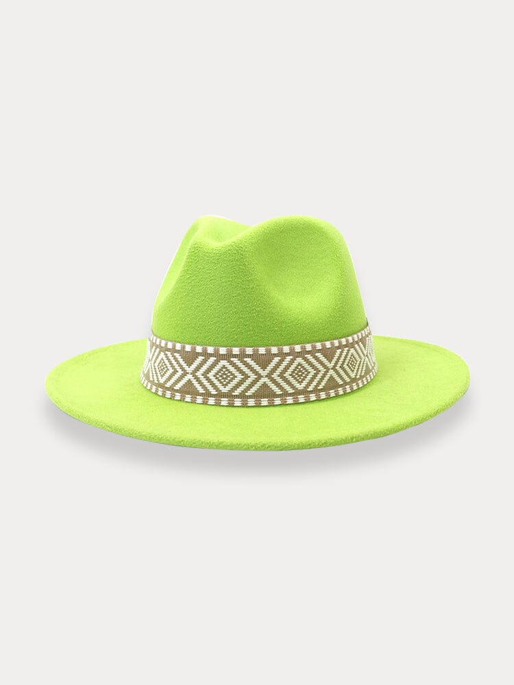 Fedora mit abnehmbarem Band