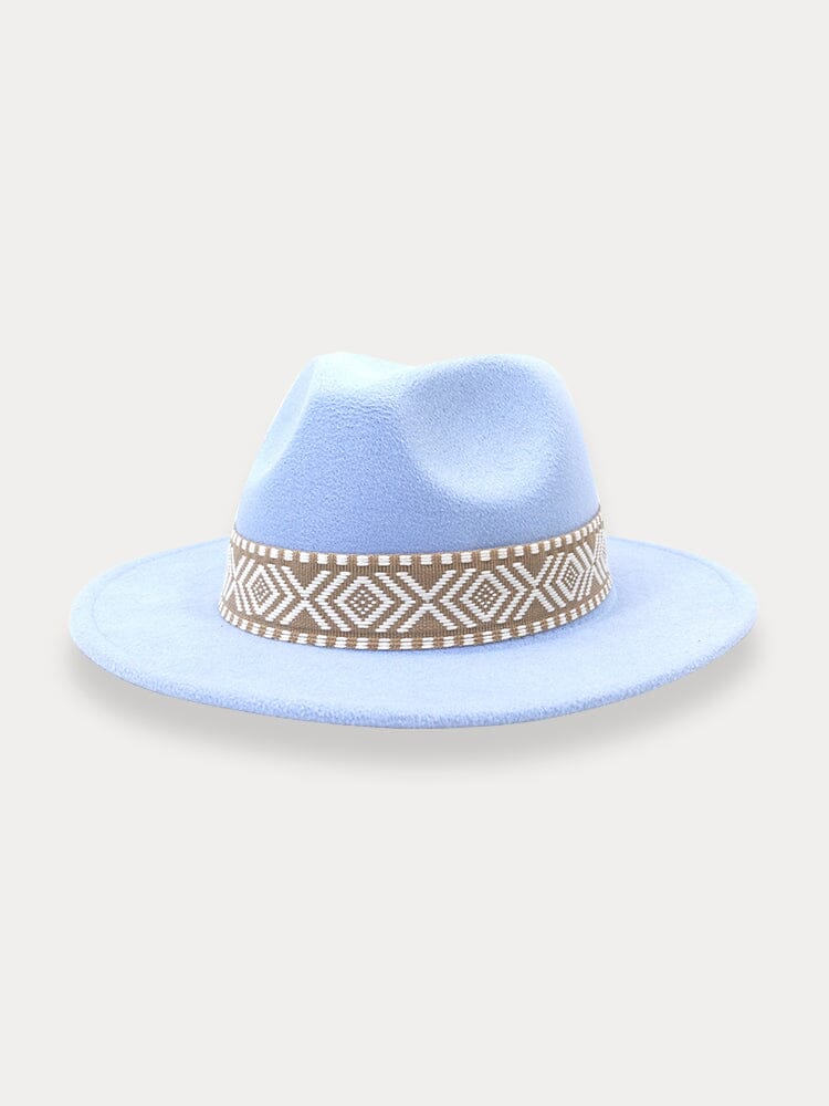 Fedora mit abnehmbarem Band