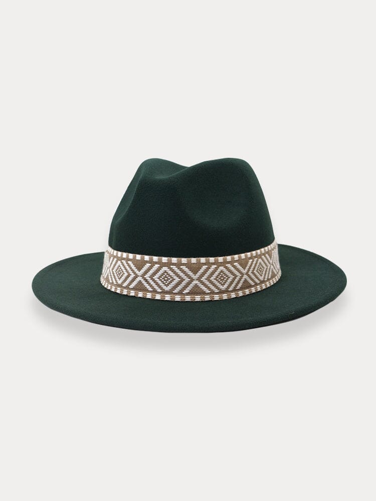 Fedora mit abnehmbarem Band