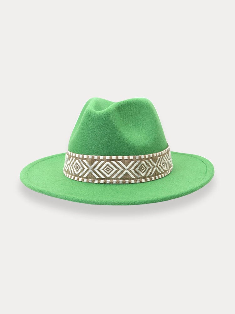 Fedora mit abnehmbarem Band