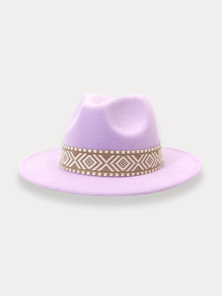 Fedora mit abnehmbarem Band