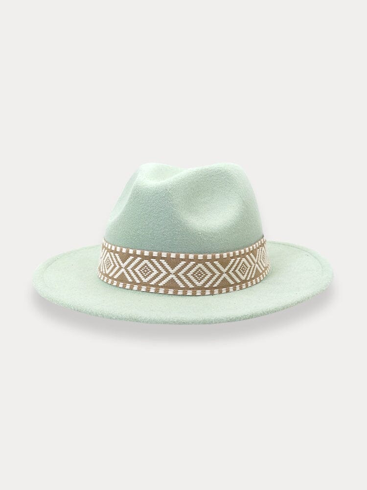 Fedora mit abnehmbarem Band