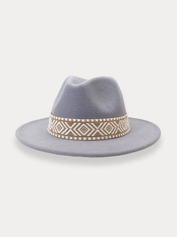 Fedora mit abnehmbarem Band