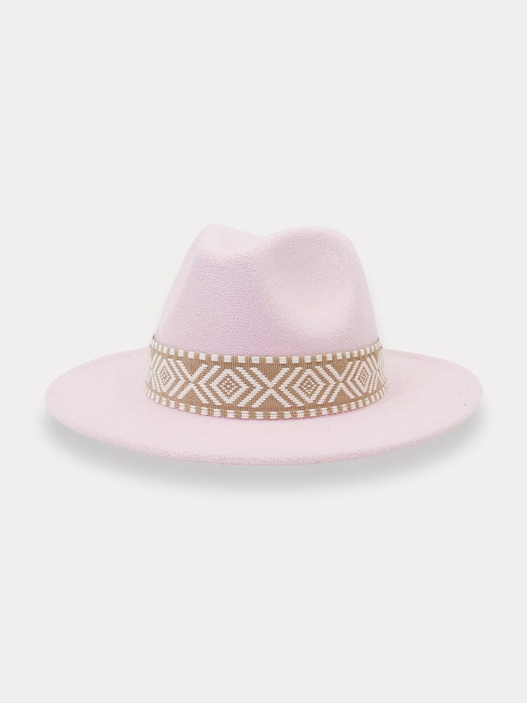 Fedora mit abnehmbarem Band