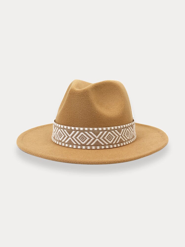 Fedora mit abnehmbarem Band