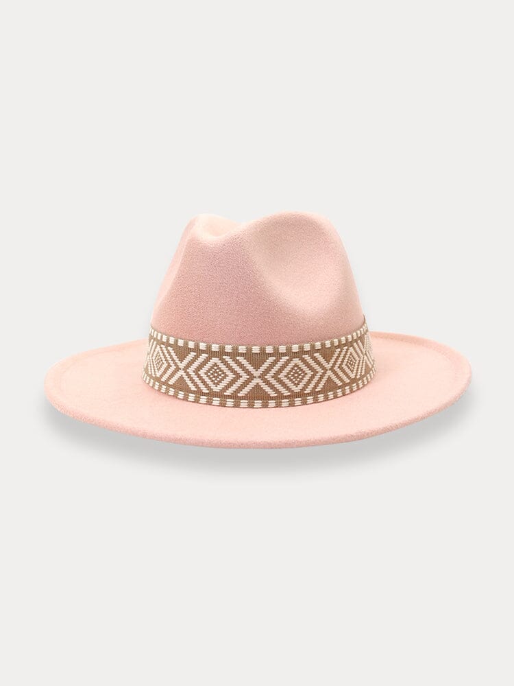 Fedora mit abnehmbarem Band