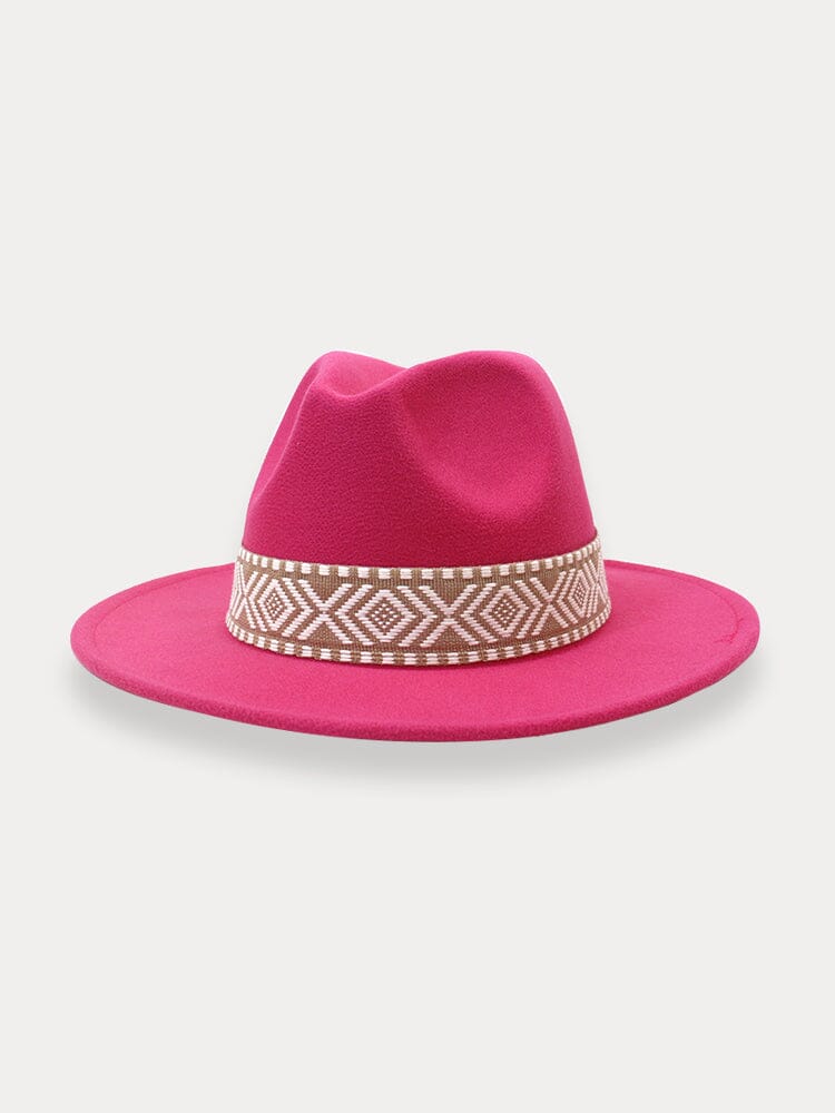 Fedora mit abnehmbarem Band
