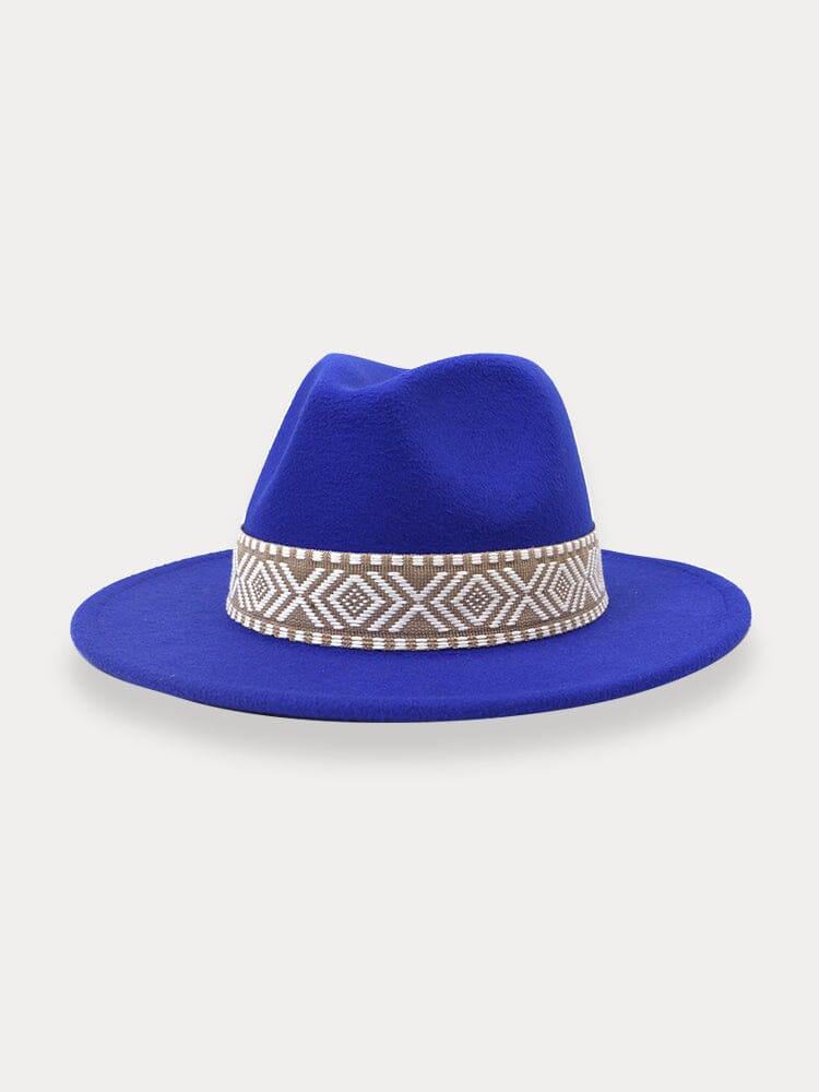 Fedora mit abnehmbarem Band
