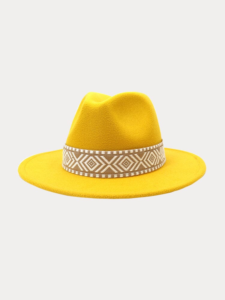Fedora mit abnehmbarem Band