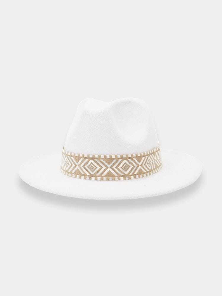 Fedora mit abnehmbarem Band
