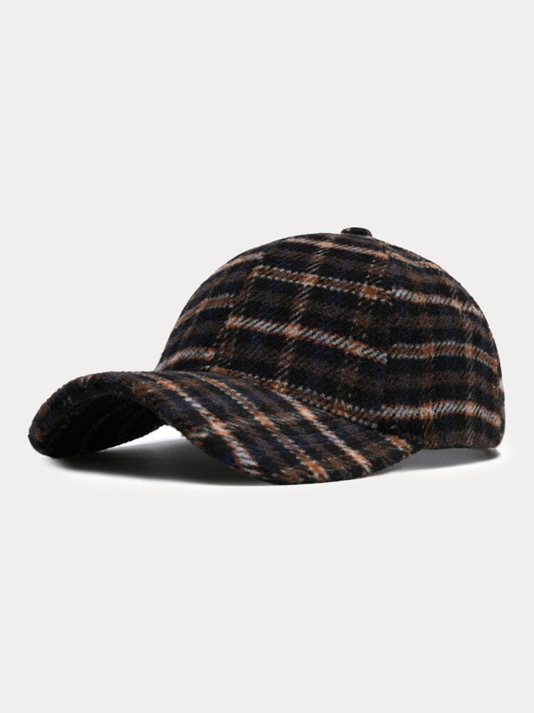 Vintage Plaid Baseballmütze