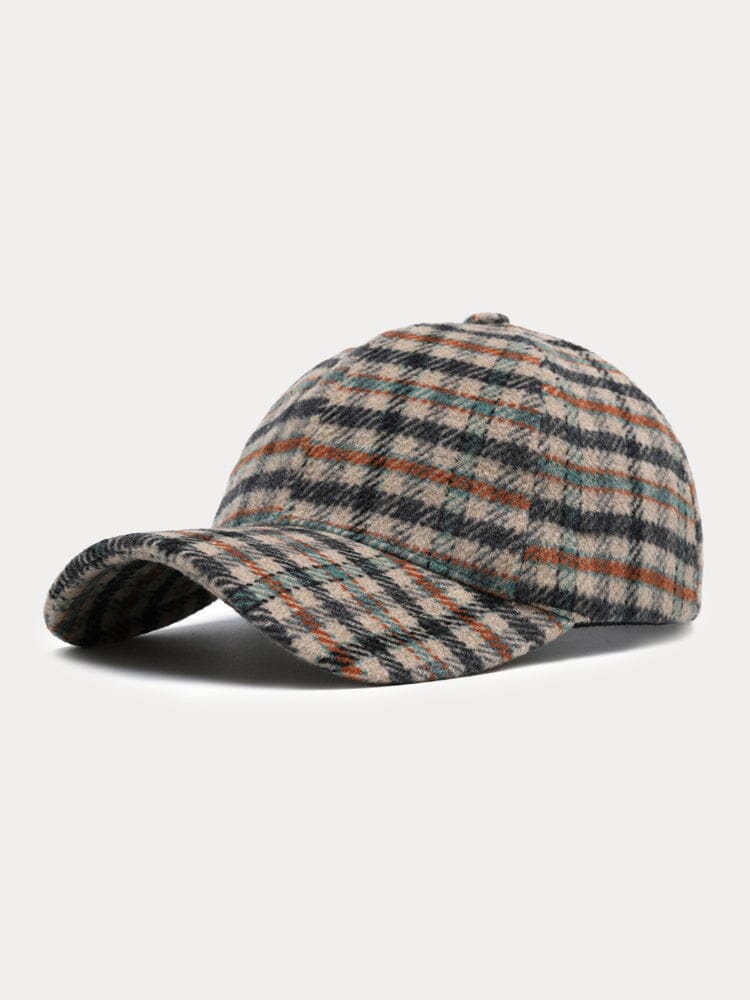 Vintage Plaid Baseballmütze