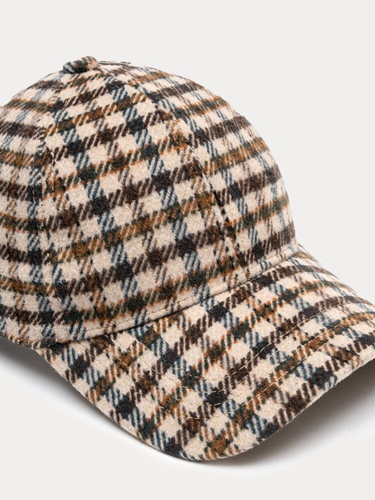 Vintage Plaid Baseballmütze