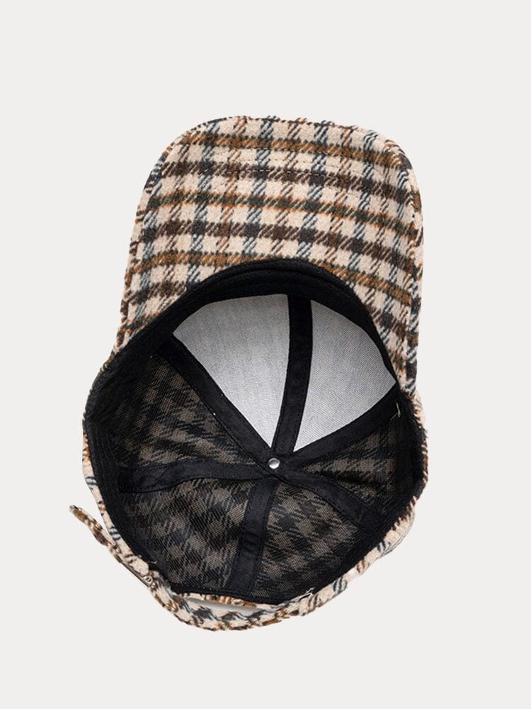 Vintage Plaid Baseballmütze