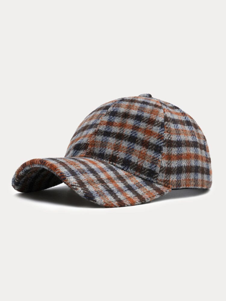 Vintage Plaid Baseballmütze