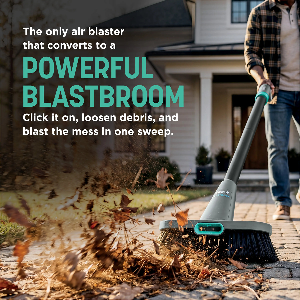 Shark BlastBoss Air Blaster Indoor-Outdoor Powerful Cleaning Tool